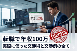 転職で年収UP
