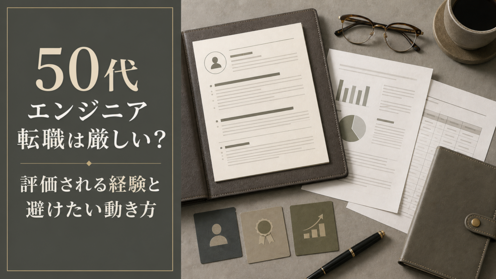 50代エンジニア転職は厳しい？評価される経験と避けたい動き方